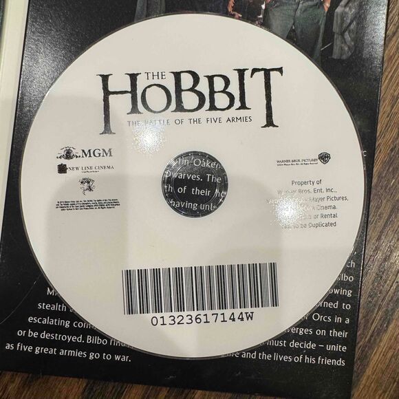 FYC The Hobbit Battle Of Five Armies MGM DVD Awards Consideration Rare - Picture 3 of 5
